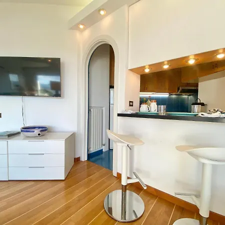 公寓 Welcome Riviera-paradiso 12-parking 2,25 Meters Wide-vista Mare Stupenda-balcone Con Vista Meravigliosa-terrazza Sovrastante Di 70 Mq Esterna-