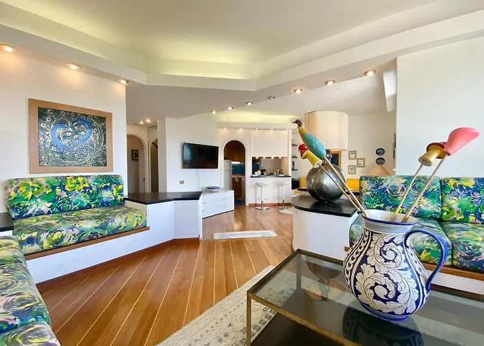 Апартаменты Welcome Riviera-paradiso 12-parking 2,25 Meters Wide-vista Mare Stupenda-balcone Con Vista Meravigliosa-terrazza Sovrastante Di 70 Mq Esterna- Рапалло