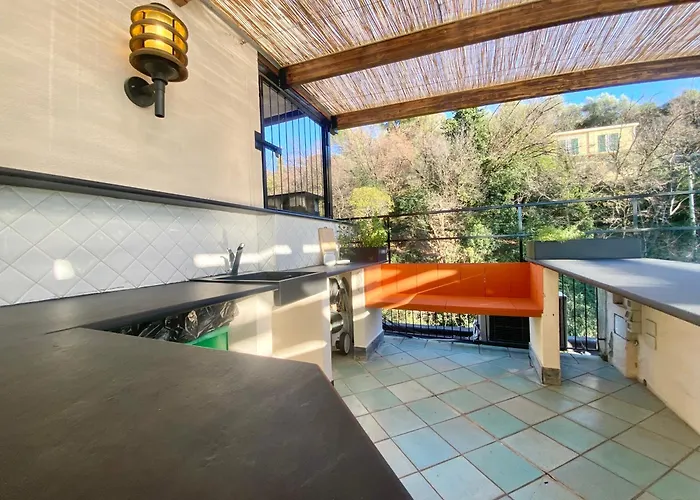 Welcome Riviera-paradiso 12-parking 2,25 Meters Wide-vista Mare Stupenda-balcone Con Vista Meravigliosa-terrazza Sovrastante Di 70 Mq Esterna-